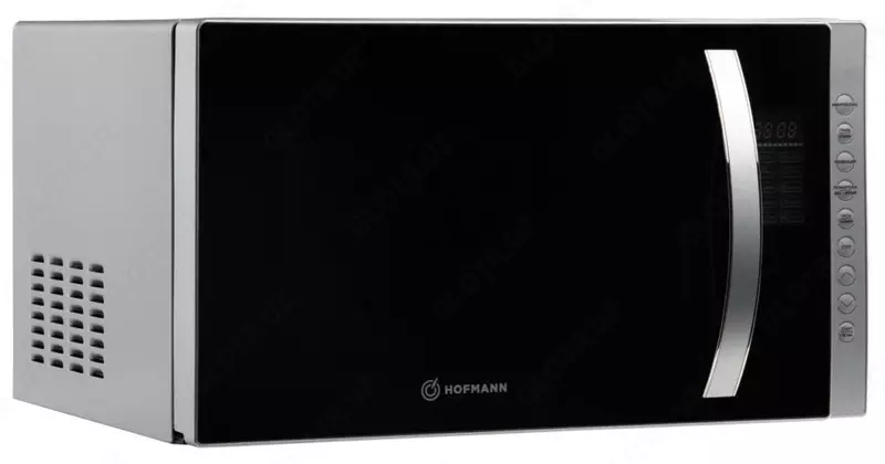 Микроволновая печь "Hofmann" НMW823GS/HF (Черная/Серебристая) 23 л
