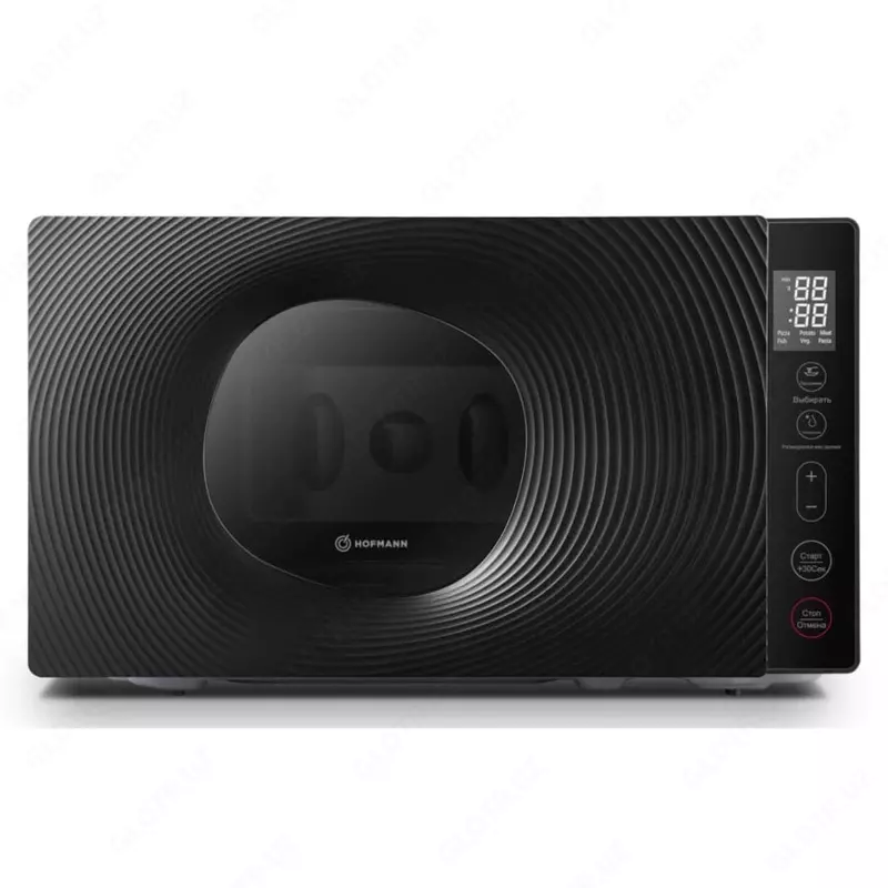 Mikroto'lqinli pech "Hofmann" MW823TVK/HF (qora) 23 l