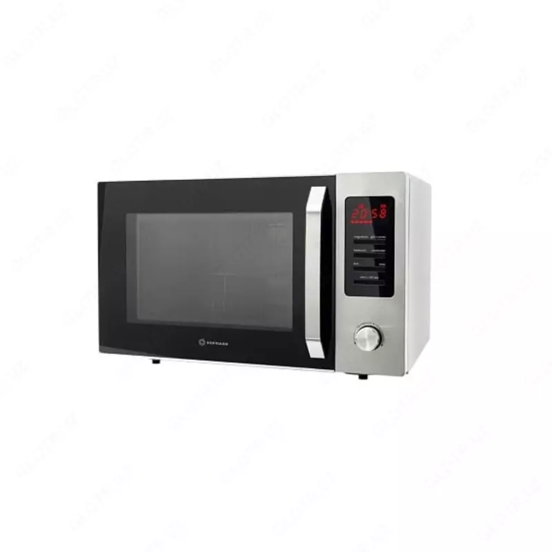 Mikroto'lqinli pech "Hofmann" MW928DHSBK/HF (kumush/qora) 28 l