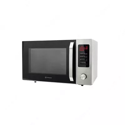 Mikroto'lqinli pech "Hofmann" MW928DHSBK/HF (kumush/qora) 28 l