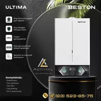 АКЦИЯ - Улучшенный двухконтурный котёл BESTON ULTIMA 32 кВт (GBBU-32MW) в ПОЛНОМ КОМПЛЕКТЕ от Activial.uz!