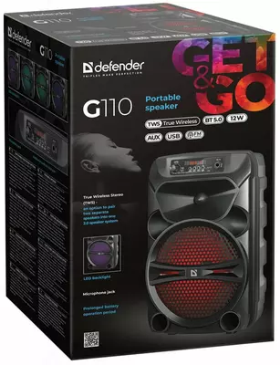 SUPER AKSIYA 2025! Defender G110 portativ Bluetooth-kolonkani 50% SUPER CHEGIRMA bilan sotib oling! SUPER AKSIYA 2025! Defender G110 portativ Bluetooth-kolonkani 50% SUPER CHEGIRMA bilan sotib oling!