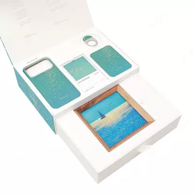 Подарочный набор Pitaka MagSafe (Into the Blue)