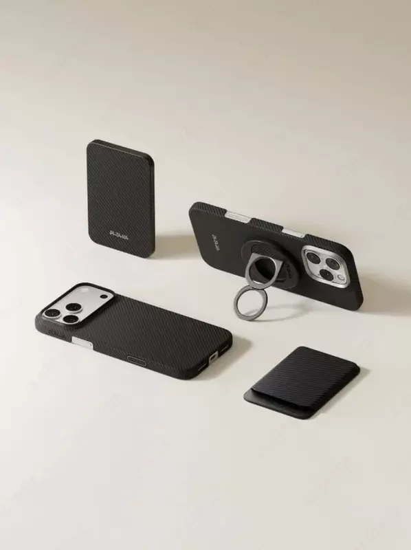  Подарочный набор Pitaka MagSafe (Classic Black / Gray) - 