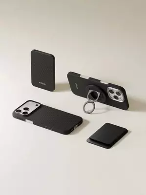  Подарочный набор Pitaka MagSafe (Classic Black / Gray) - 