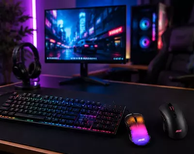 2E Gaming o‘yin klaviaturasi va sichqonchasi