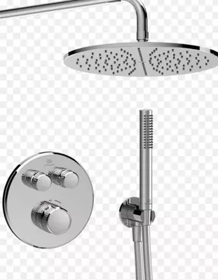 Встраиваемые душевые комплекты с термостатом