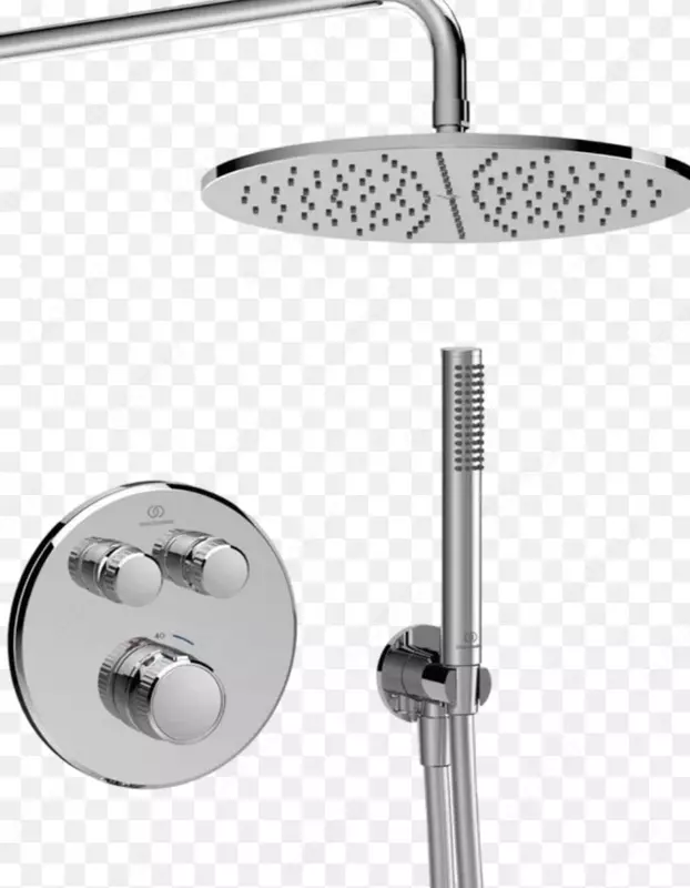 Встраиваемые душевые комплекты с термостатом