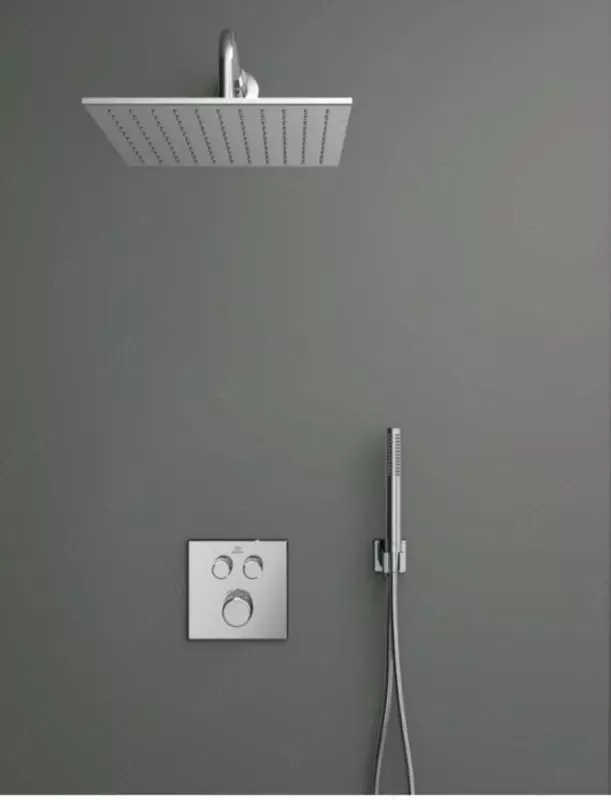 Встраиваемые душевые комплекты с термостатом