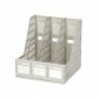 Лоток вертикальный 3 шт. (чр) Deli - по запросу