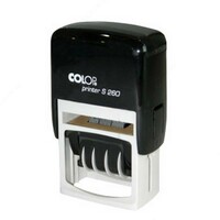 Датер+штамп Printer S260 D04 анг. (чр/сн-кр) Colop