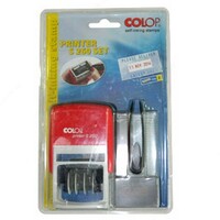 Датер+самонаб.Printer S260 Set02 D04 анг. (кр/сн) Colop