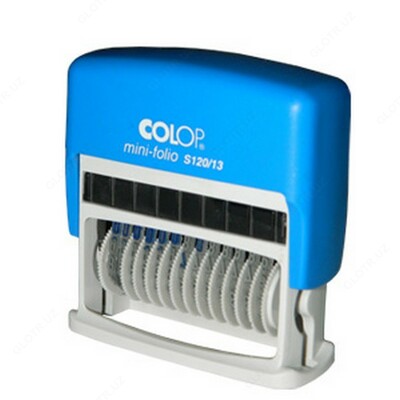 S120 / 13 raqamlash (sn / sn) Colop