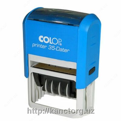 Датер+штамп Printer 35 Dater D04 анг. (сн/сн-кр) Colop - Цена по запросу