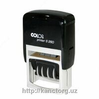 Датер+штамп Printer S260 D04 анг. (чр/сн-кр) Colop - по запросу