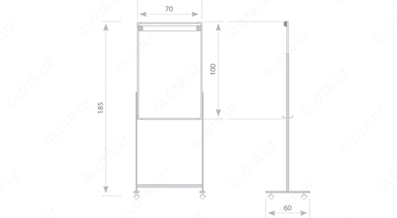 Flipchart ikki tomonlama TF14 - по запросу