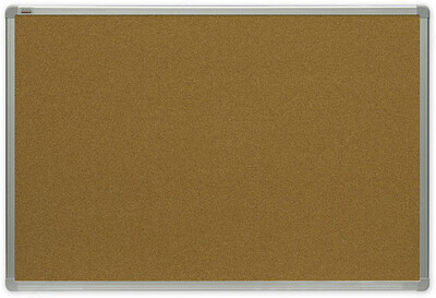 Доска для объявлений пробковая в деревянной рамке
