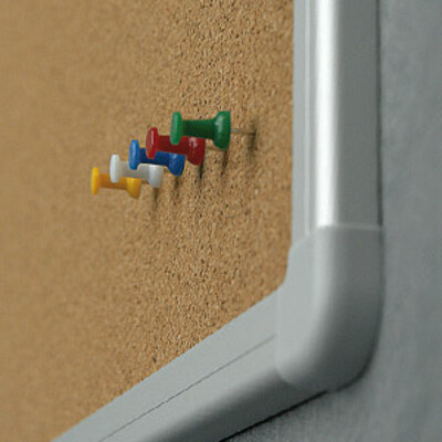 Доска для объявлений пробковая в деревянной рамке