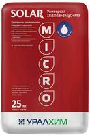 Suvda eruvchan NPK o'g'it UNIVERSAL 18:18:18+3MgO+ME Solar Uralchem
