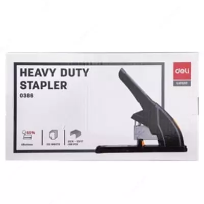 Степлер на 120л 0386 Deli PowerSave