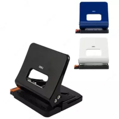 Дырокол PowerSaving (чр) 0142 Deli ( 25 sheets