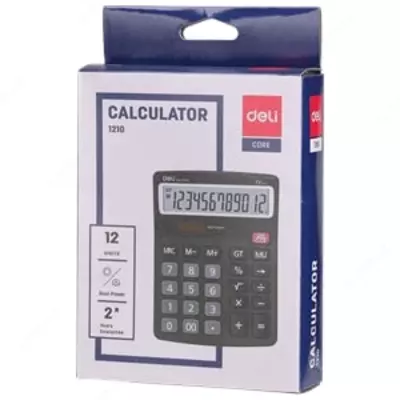 Калькулятор 12 разр. 1210 Deli - Цена по запросу