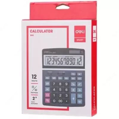 Калькулятор 12 разр. 1631 Deli - Цена по запросу