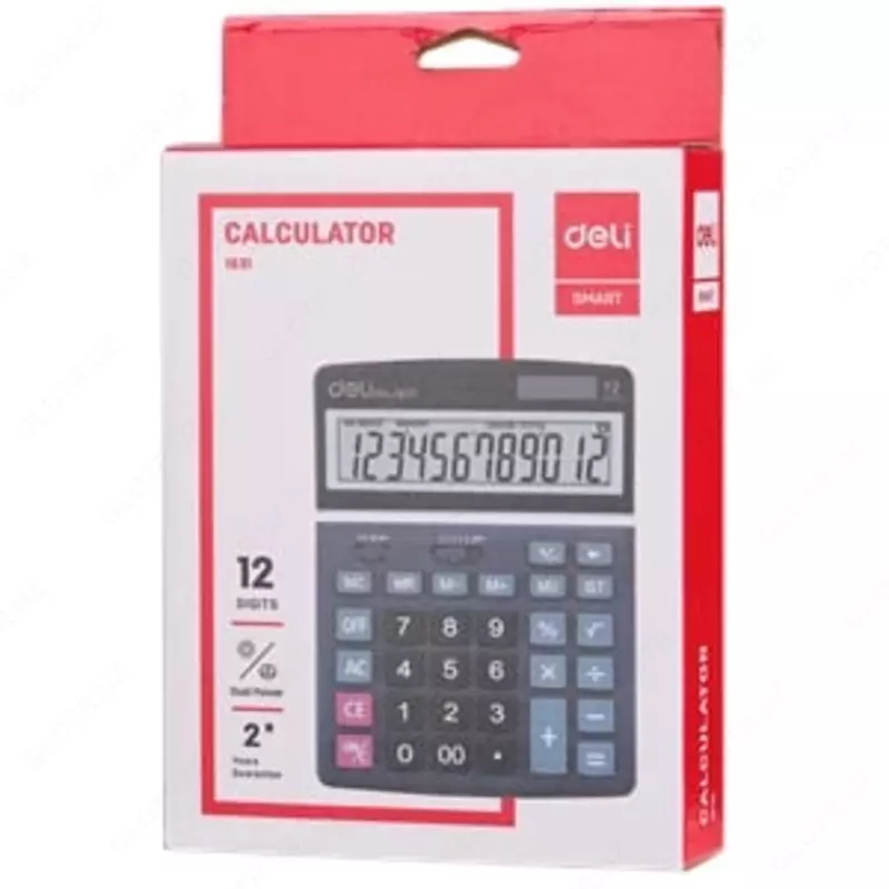 Калькулятор 12 разр. 1631 Deli - по запросу
