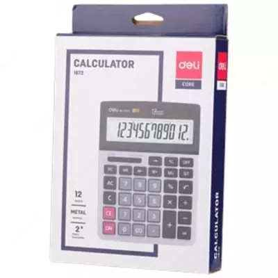 Kalkulyator 12 bit 1672 Deli - Narx so&#039;rov asosida