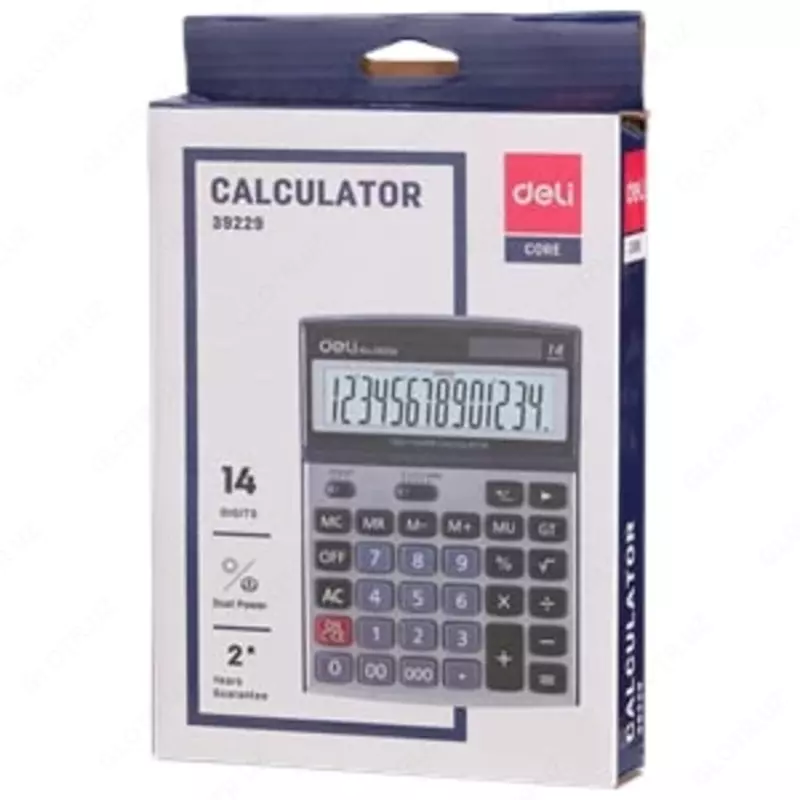 Калькулятор 14 разр. 39229 Deli - по запросу