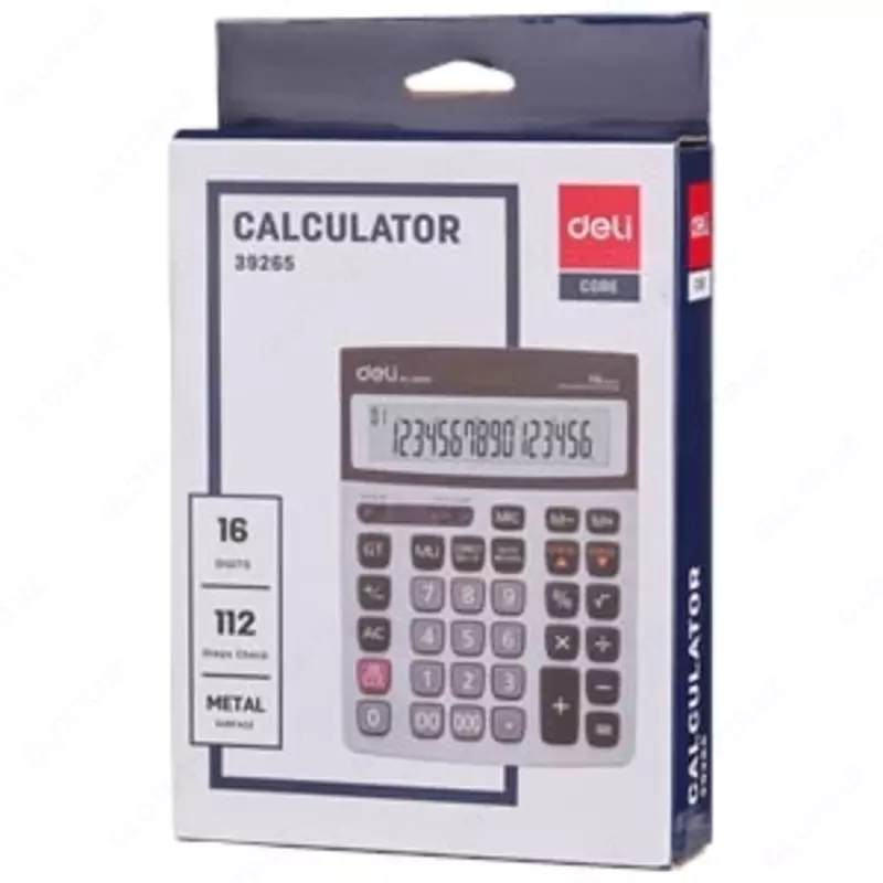 Калькулятор 16 разр. CHECK 39265 Deli - по запросу