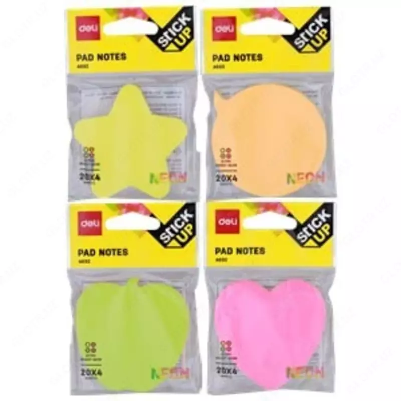 Бумага самоклеющаяся 03202 (цвет-неон) Deli