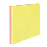 Бумага самоклеющаяся 76×76 (4 цв - неон) 02602 Deli - по запросу