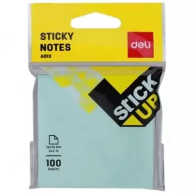 Narx so&#039;rov asosida O'z-o'zidan yopishqoq qog'oz 76×76 (rangli) 01302 Deli