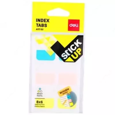 Бумага самоклеющаяся инд. 25*28 (цв) 11702 Deli