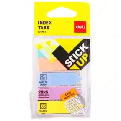 Бумага самоклеющаяся инд. 43*12 стрелка (цв) EA11902 Deli Бумага самоклеющаяся инд. 43*12 стрелка (цв) EA11902 Deli