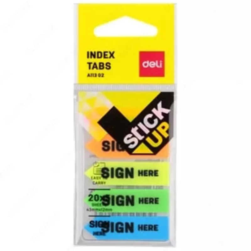 O'z-o'zidan yopishqoq qog'oz 76×76 (4 rangli neon) 03003 Deli - по запросу