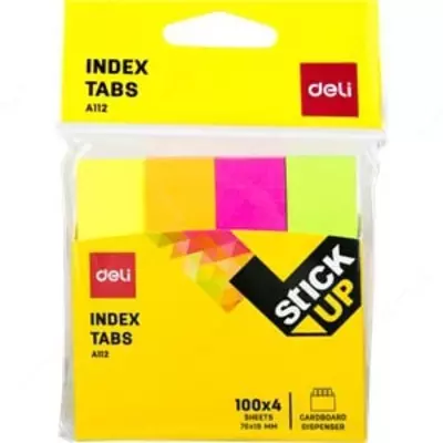 Бумага самоклеющаяся 76х19 (цв) 11202 Deli