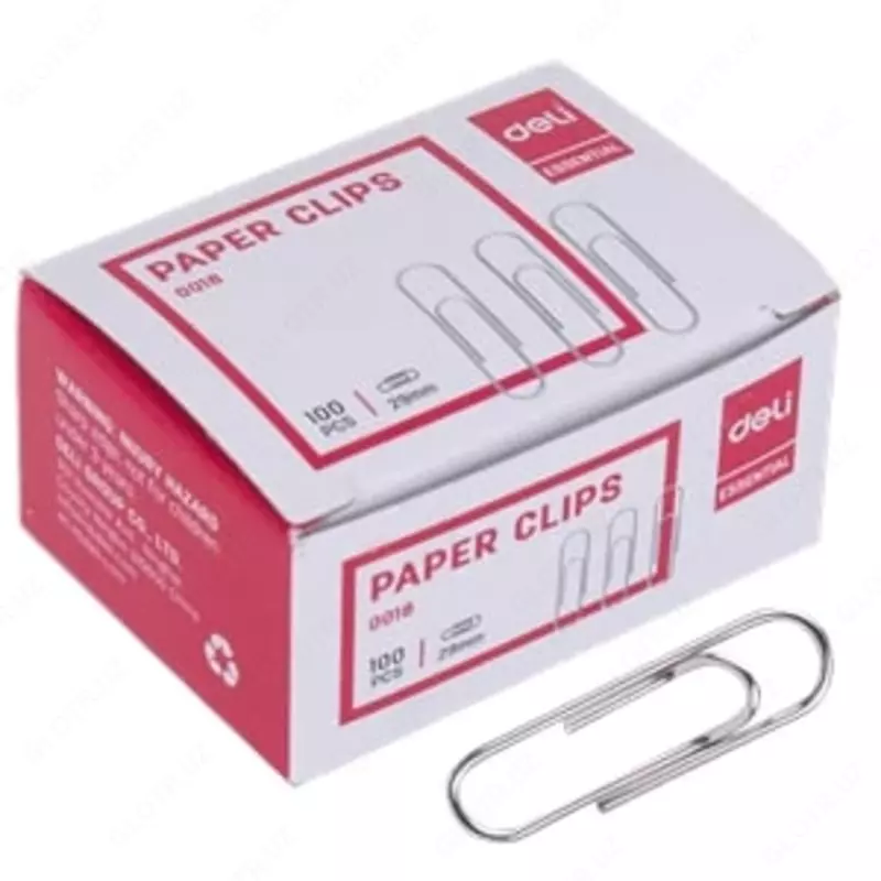 Скрепки 50мм 100 шт. 39713 Deli - по запросу