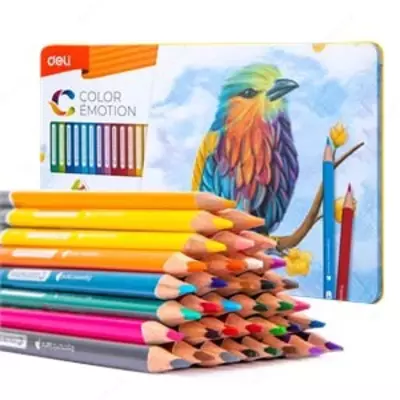 Карандаш цветной 36цв 00235 Deli метал. упак. (Маска new) Карандаш цветной 36цв 00235 Deli метал. упак. (Маска new)