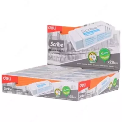 Ластик 00210 Deli  (54×20×10mm) Ластик 00210 Deli  (54×20×10mm)