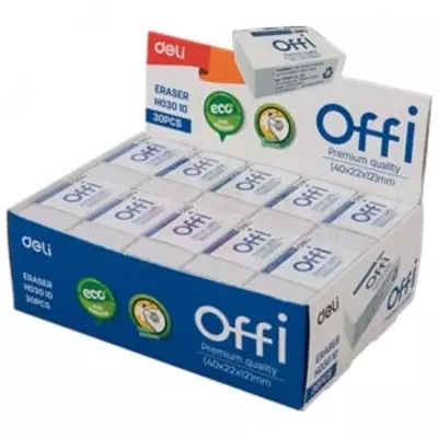 Ластик  EH03010 Deli (40*22*12mm) - Цена по запросу