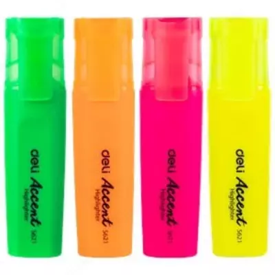 Набор маркеров текстовых 4шт S622 Deli