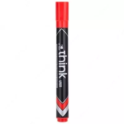 Маркер перманентный (красный) 10040 Deli