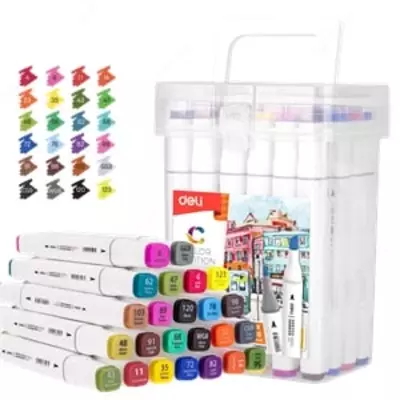 Маркеры для скетчинга 24 цв 70801-24 Deli Маркеры для скетчинга 24 цв 70801-24 Deli