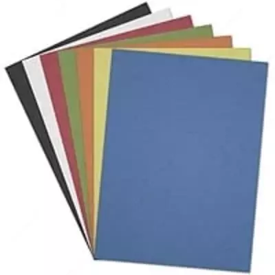 A4 100 dona 210gr / m karton bog'lash qopqog'i Leather (ko'k) Bindi - Narx so&#039;rov asosida