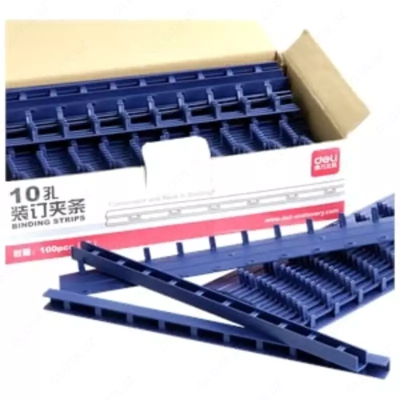 Шина для переплета 5мм 100шт (чр) Deli