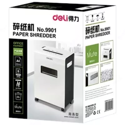 Уничтожитель для бумаги 9901 Deli