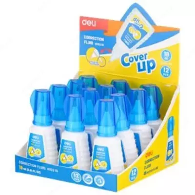 Штрих-ручка с кистью 18мл 10310 Deli