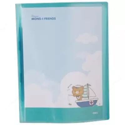 Папка с 10 заменяющимися файлами Aurora (синяя) 02832 Deli